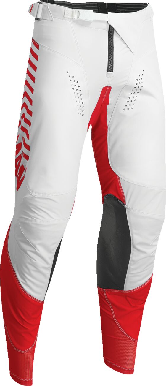 PANT DIFFR SLICE WH/RD 38