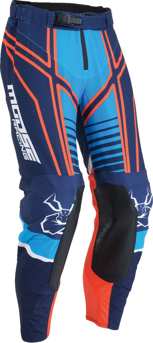 PANT AGROID BL/OR 30