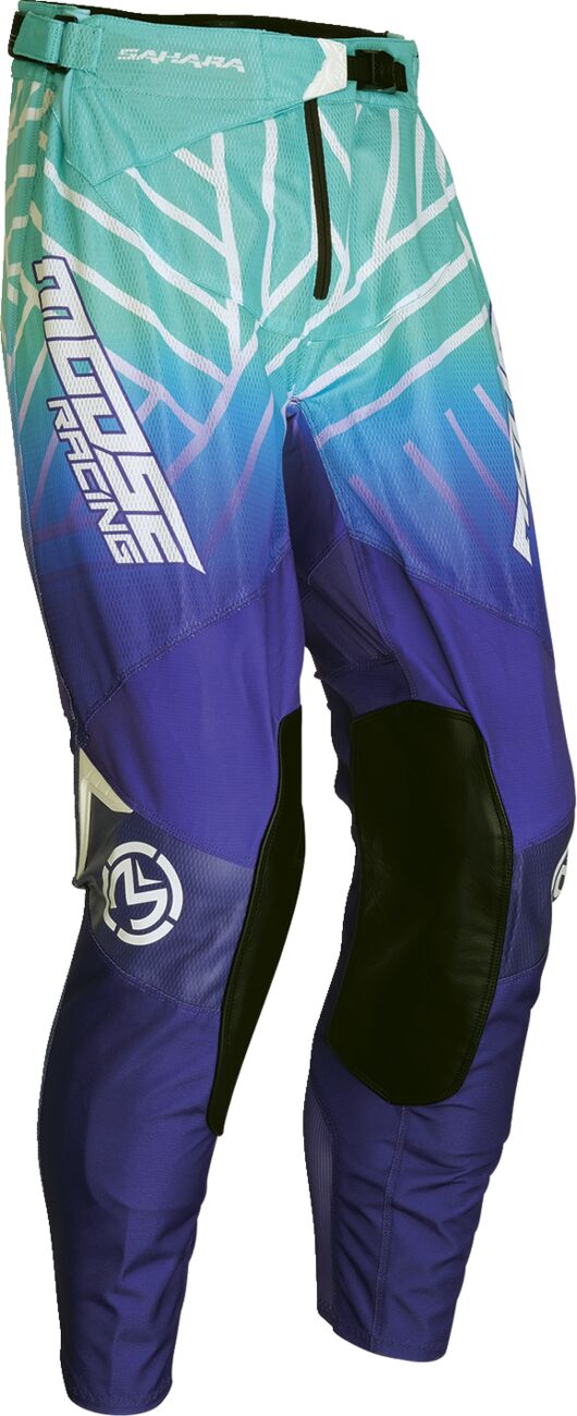 PANTS SAHARA PURPLE/TURQ 30