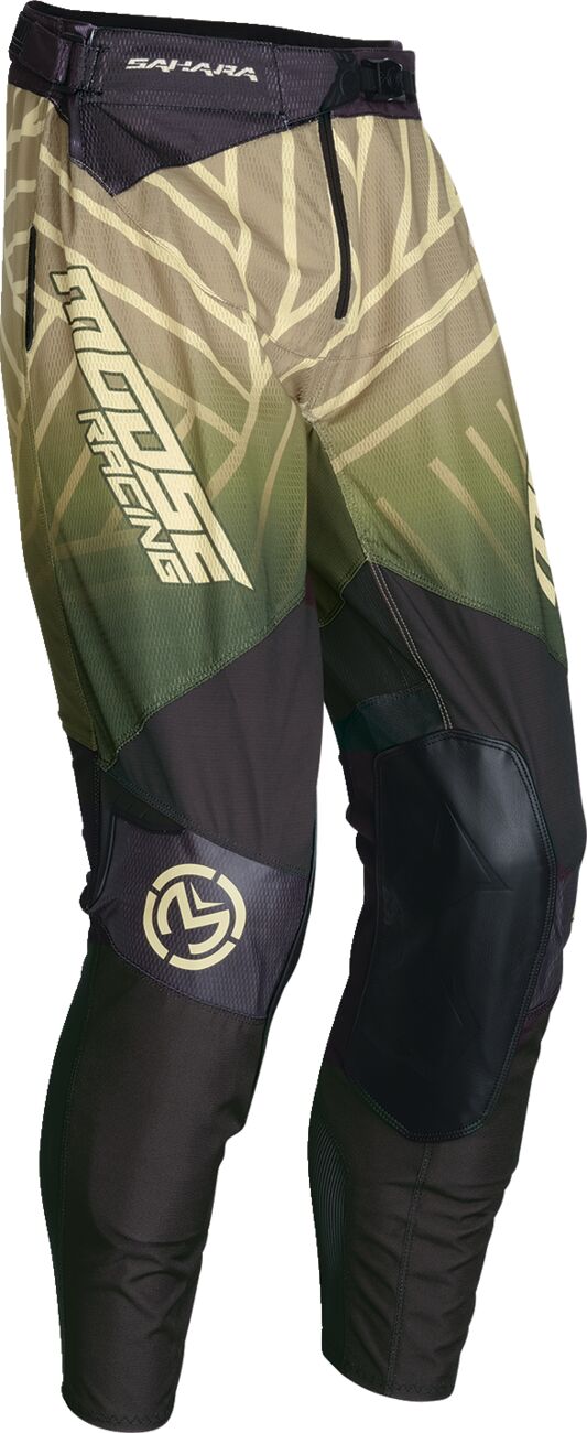 PANTS SAHARA GREEN/BLACK 34