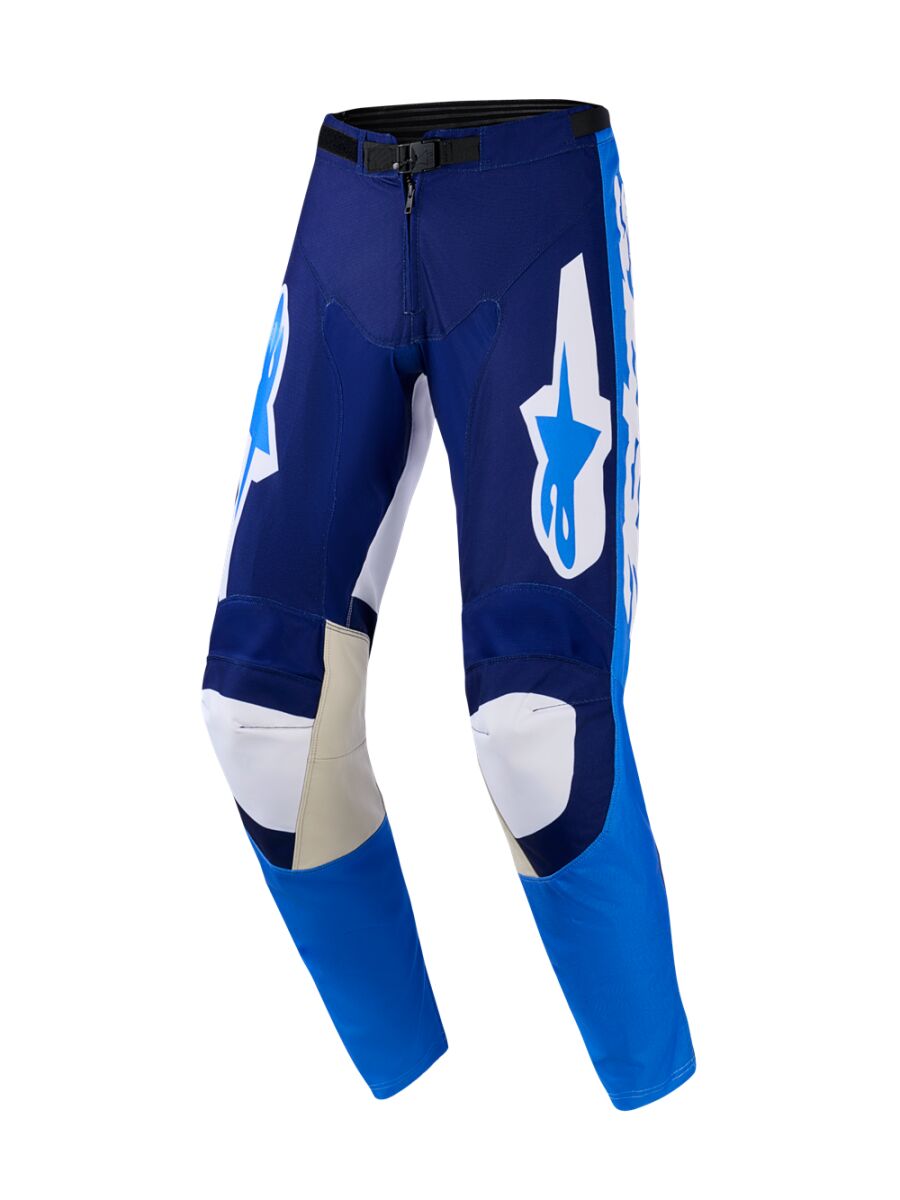 PANT RACER RIWAY BLUE/WHITE 28