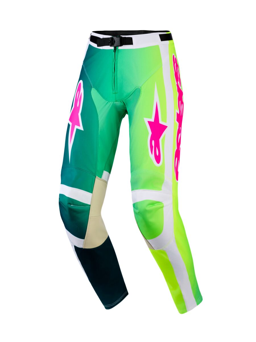 PANT RACER PORTL GRN/WH/BLK 28