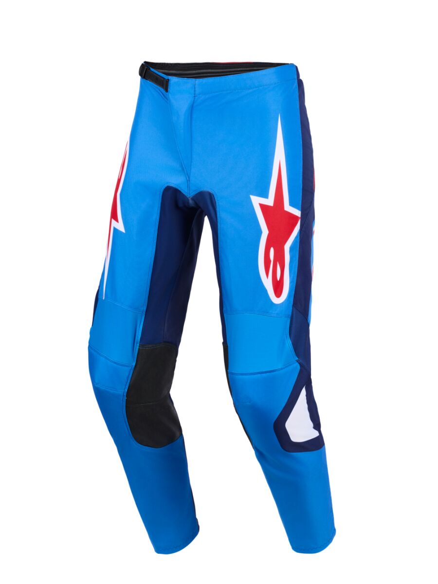 PANT FLUID GRID BLUE/RED 28