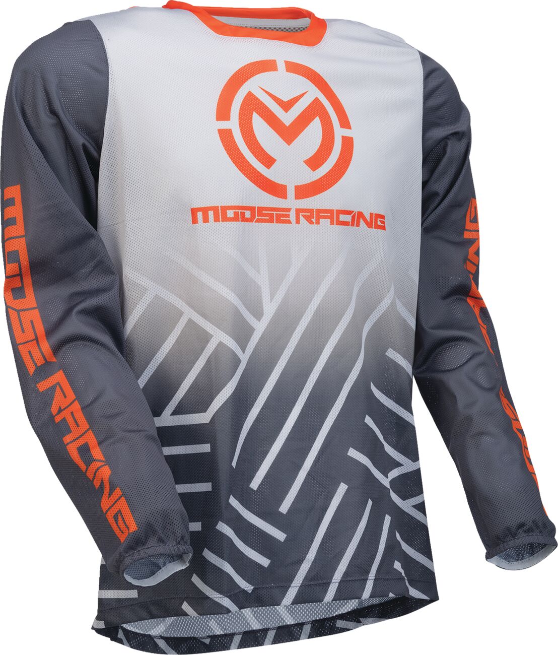 JERSEY SAHARA GRAY/ORANGE LG
