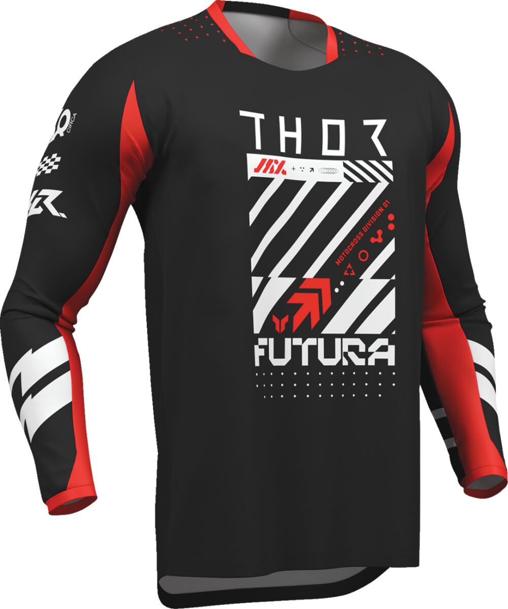 JERSEY LAUNCHMODE FUTURA BLK/R