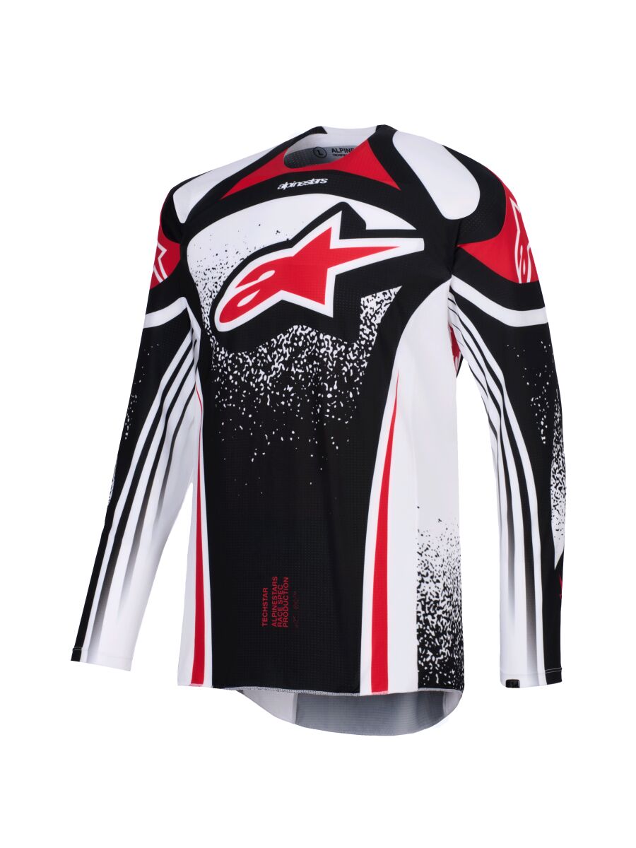 JERSEY TECHSTAR NOMUR BLK/WH/R