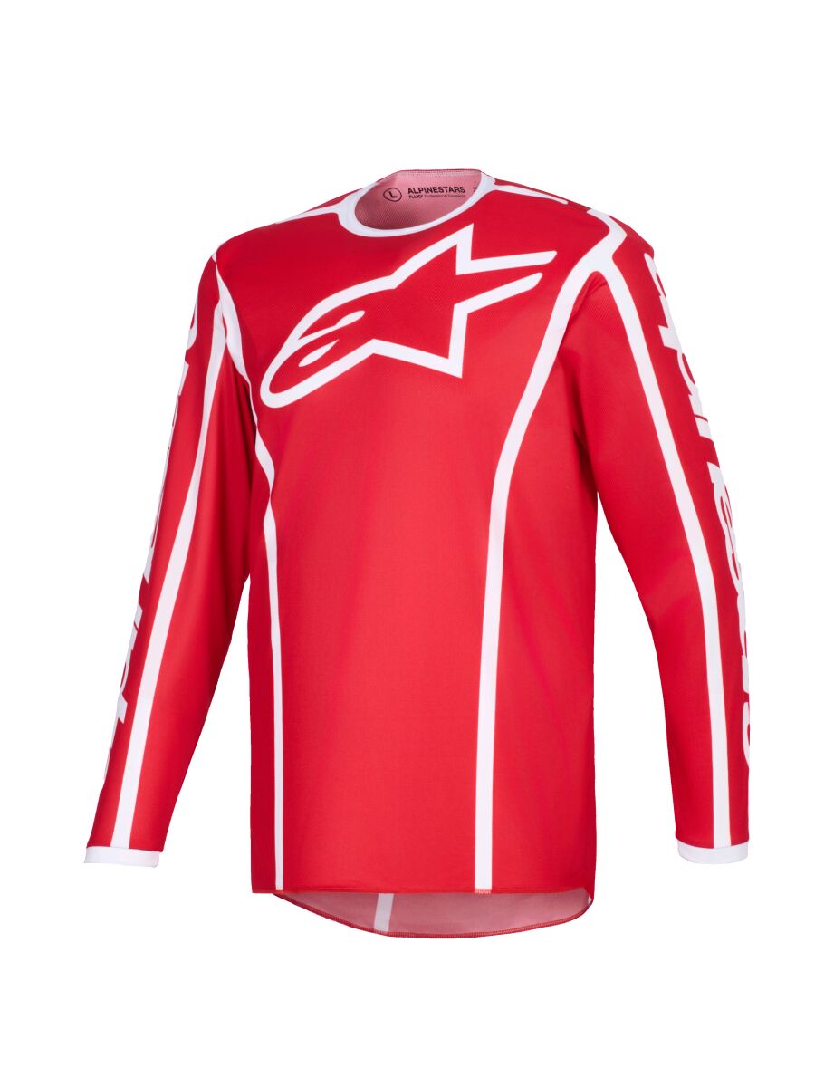 JERSEY FLUID APEX RED/WHITE 2X