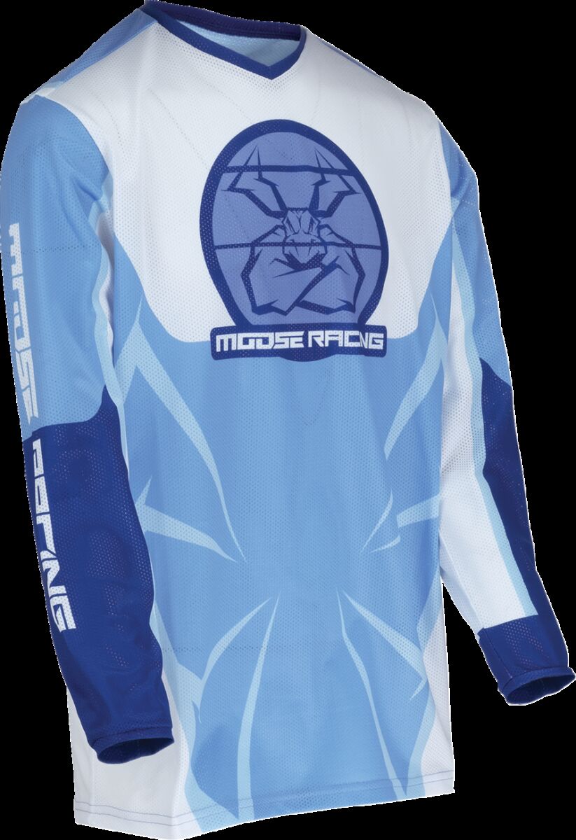JERSEY YTH AGROID BL/WH MD