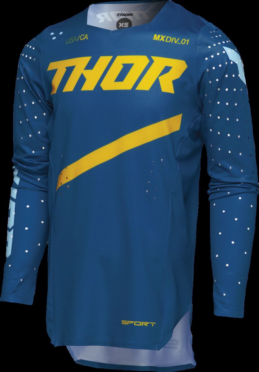 JERSEY YTH SPORT BRAVE BLUE MD