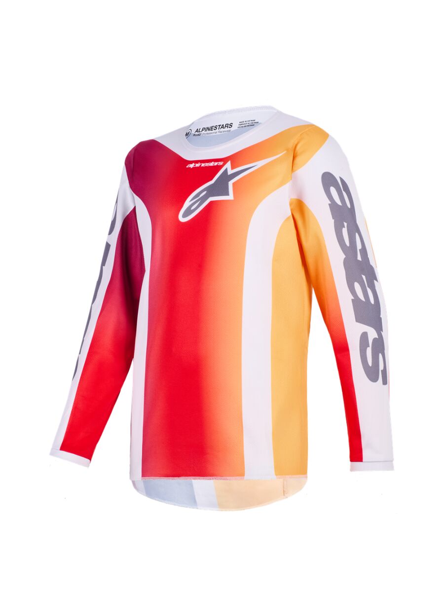 JERSEY YTH FLUID PORTL RED/GRA