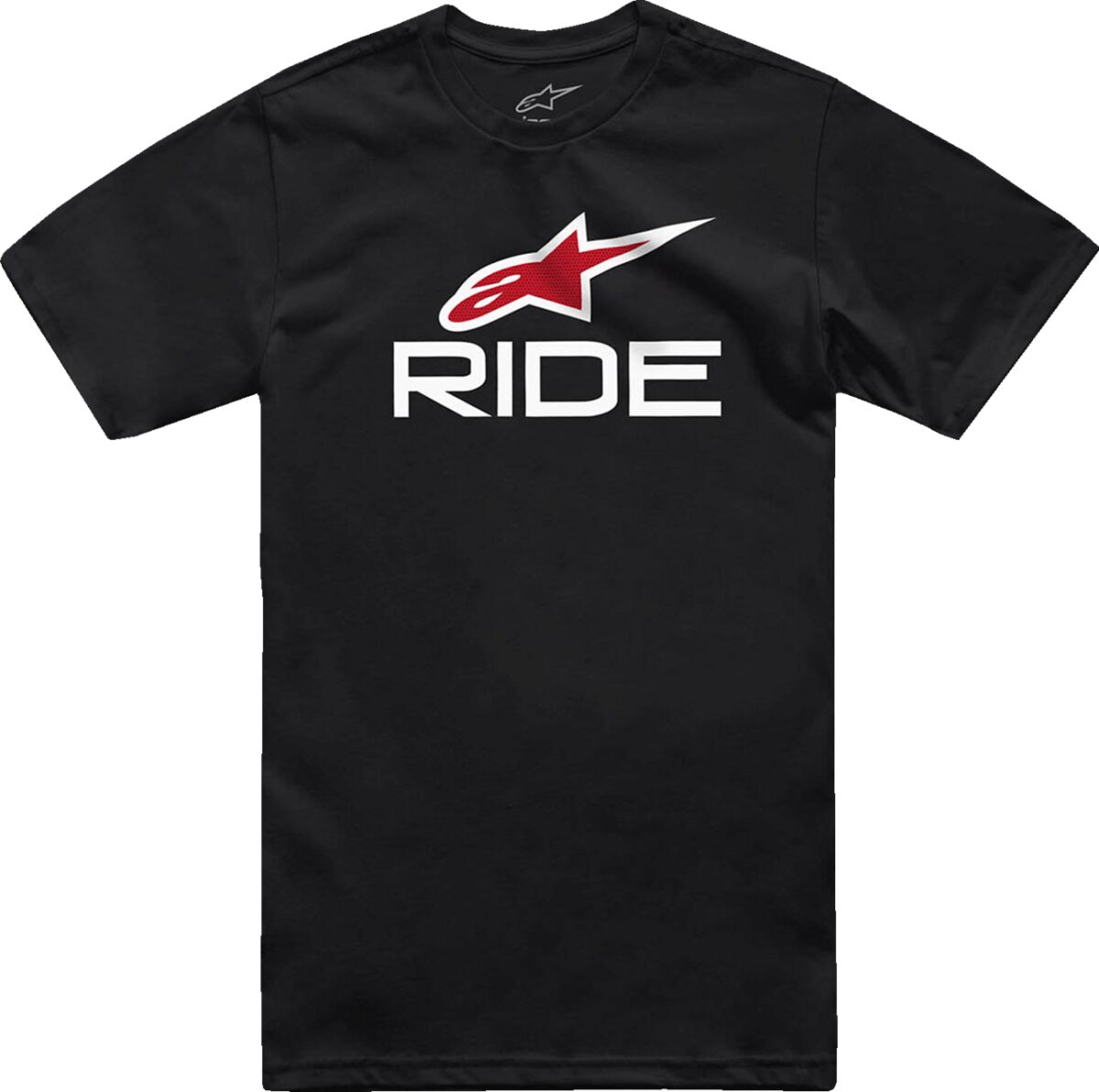 TEE RIDE 4.0 SS BK/WT/RD M