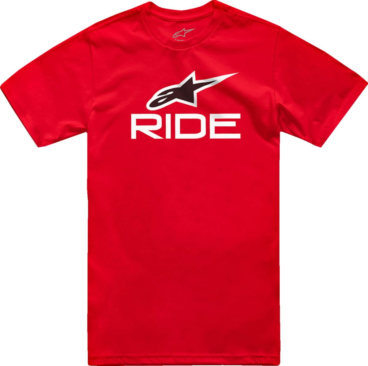TEE RIDE 4.0 SS RD/WT/BK L
