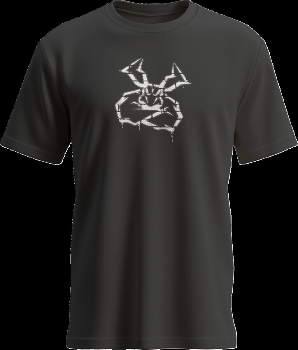 TEE AGROID GRAFFITI BLACK MD