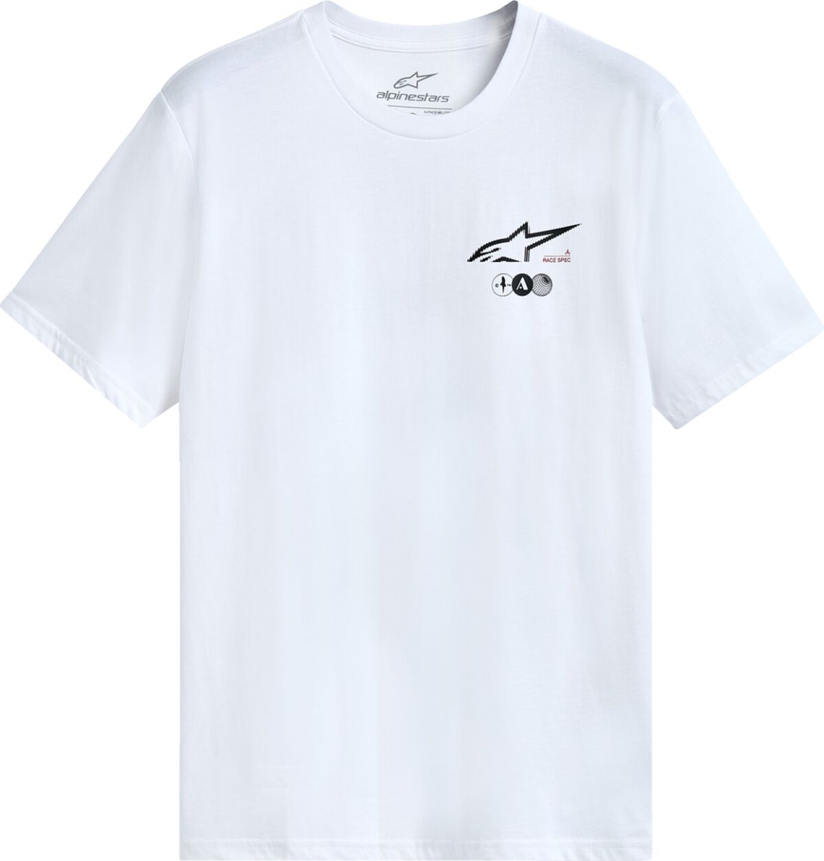 SS TEE CSF ASYM WHT XL