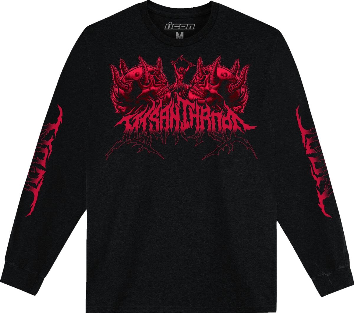 TEE LS MISANTHROPE BK XL