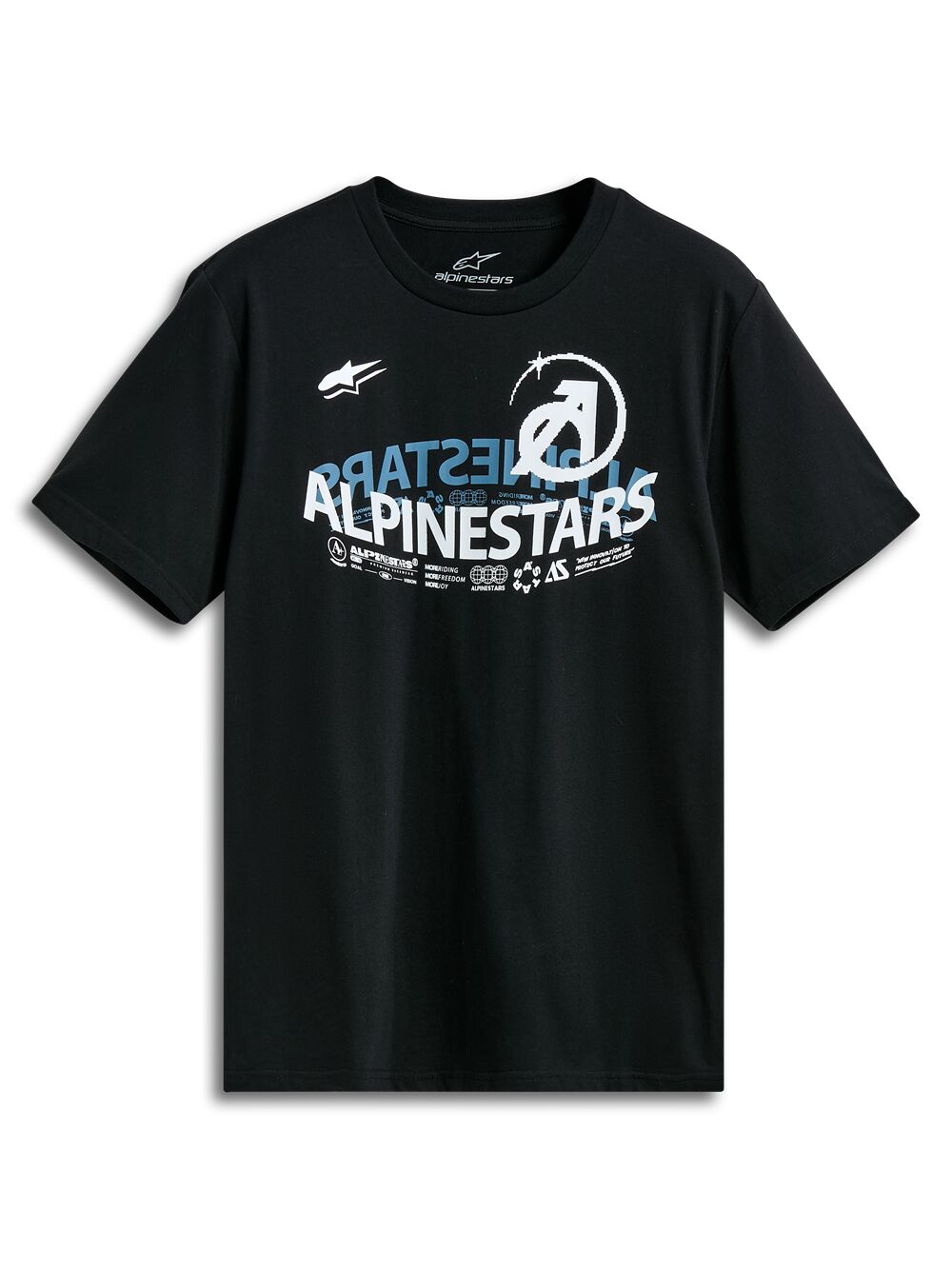 TEE SS CSF SEMICIRCLE BLACK XL