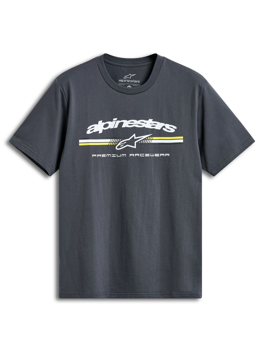 TEE SS CSF PREVAIL CHARCOAL L