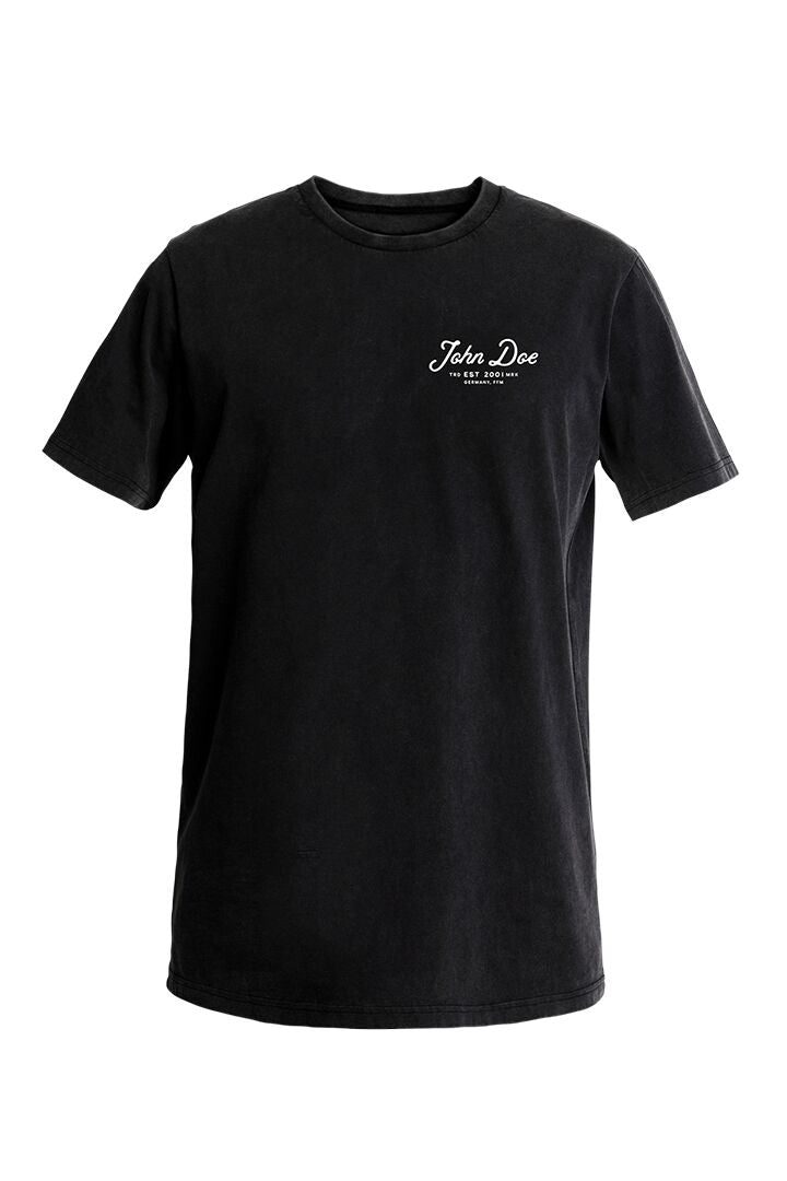 TEE JD LETTERING BLACK XL