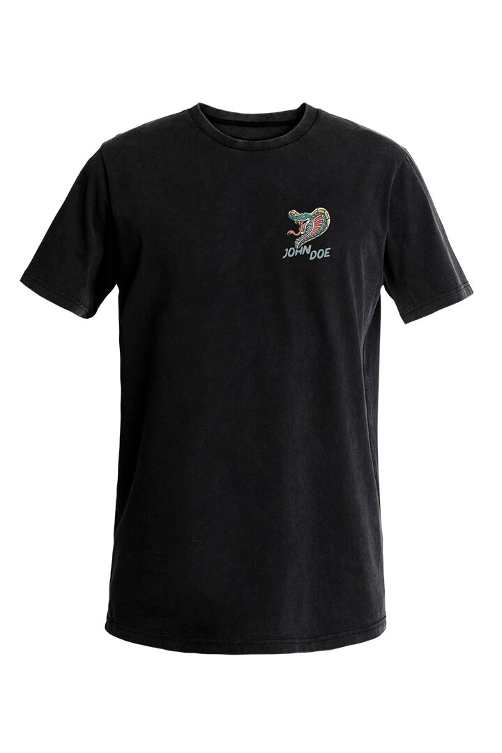 TEE SNAKE II BLACK MD