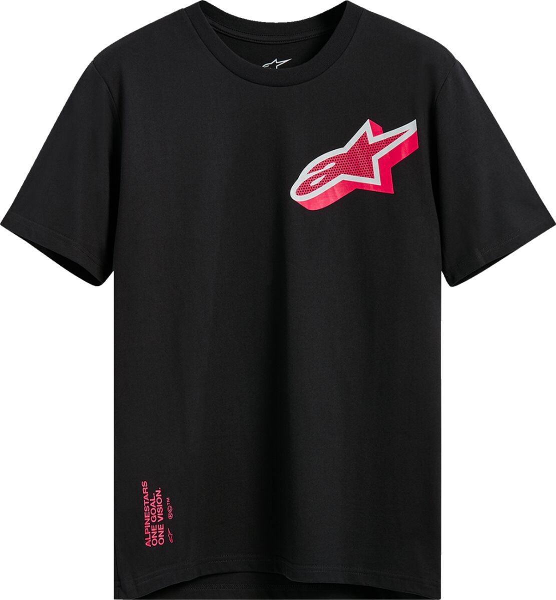TEE SS CSF SHADED BLACK S