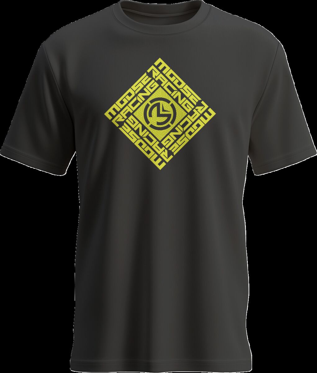 TEE YTH SPIN SYNC BLACK LG