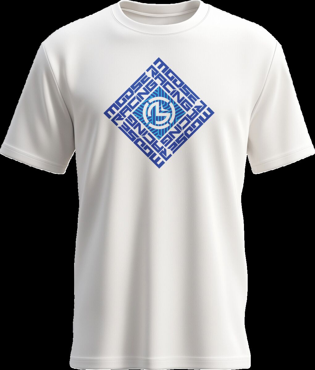 TEE YTH SPIN SYNC WHITE LG
