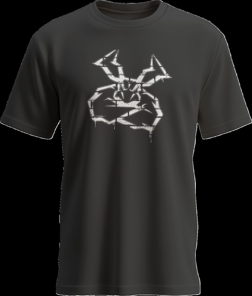 TEE YTH AGROID GRAFITTI BLACK