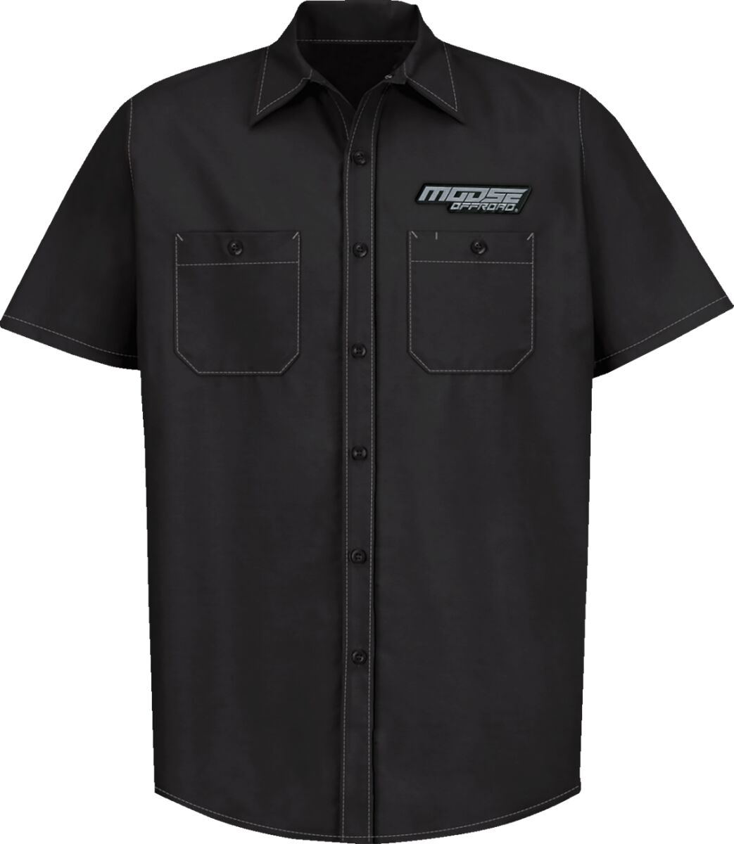 SHIRT MOOSE OFFROAD SHOP BLACK