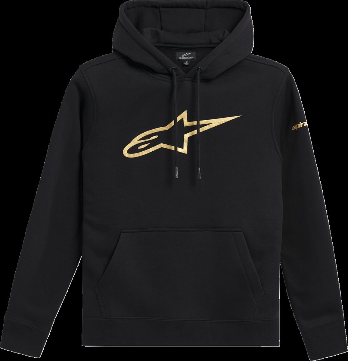 HOODIE PO GILDED BLK/GLD M