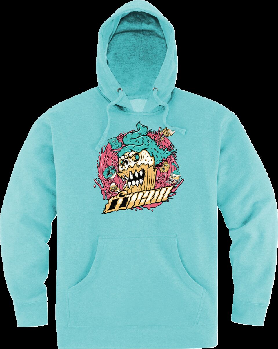 HOODIE SNACK ATTACK MINT LG