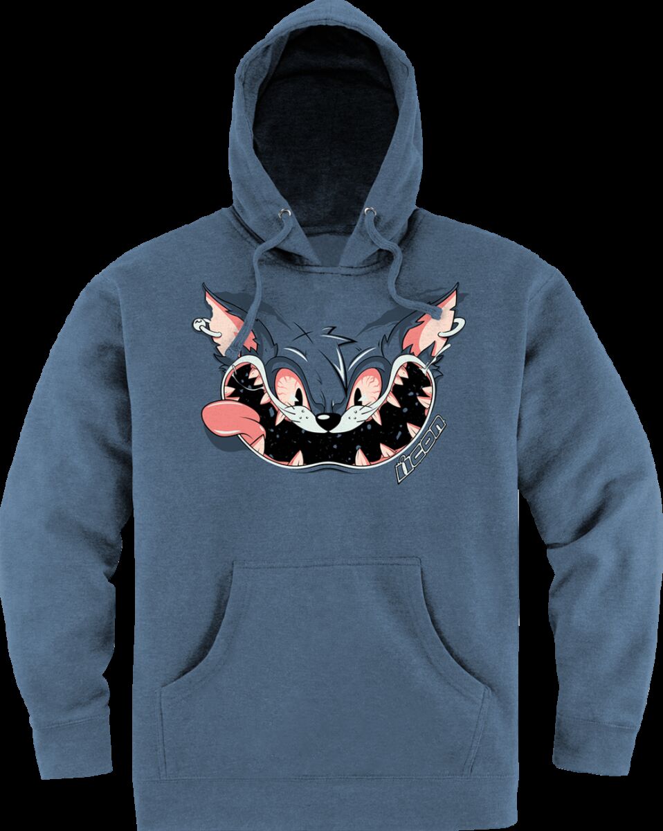 HOODIE 9 LIVES STORM-BL LG