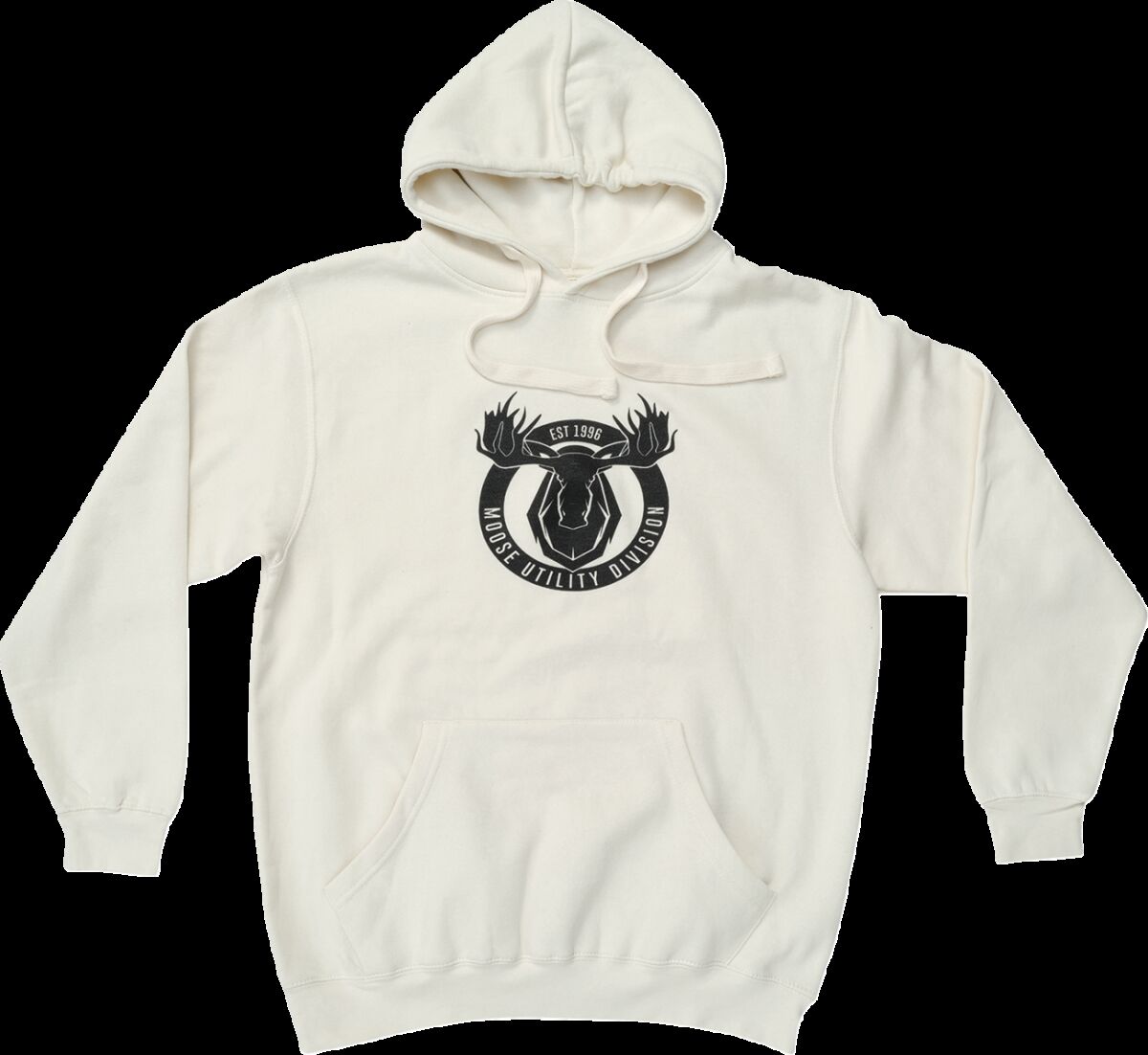 HOODY MUD BADGE NATURAL LG