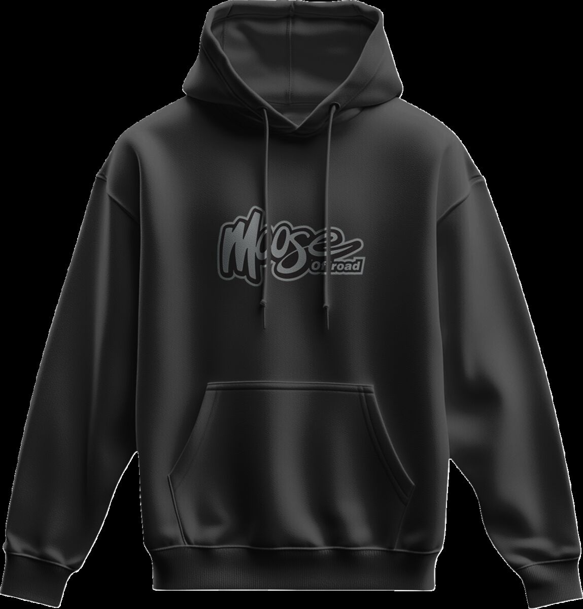 HOODIE WMN MOOSE OFFROAD BLACK