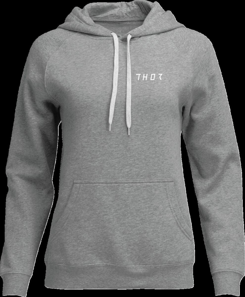 HOODIE WOMENS TRAX HTR GY XL