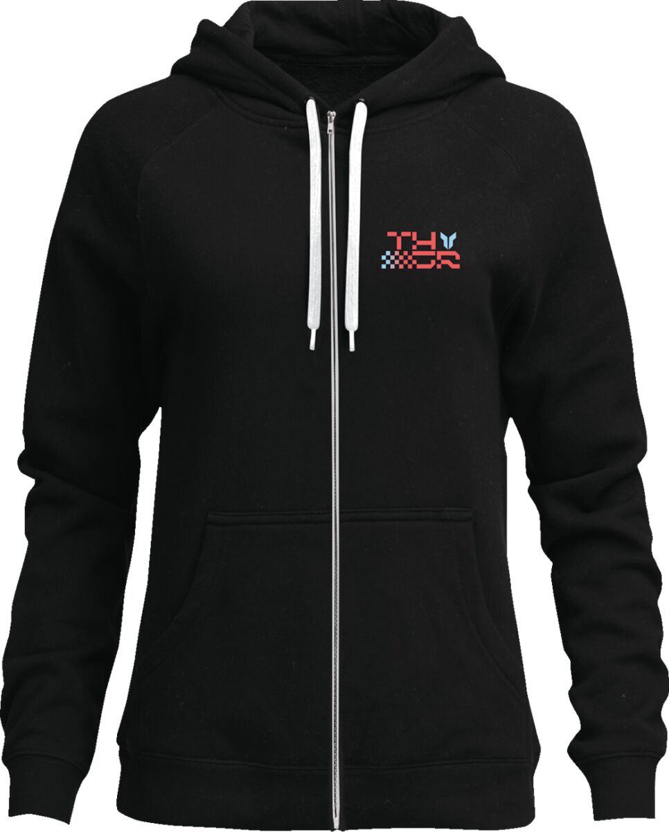 ZIP UP WMN VANTAGE BLACK LG