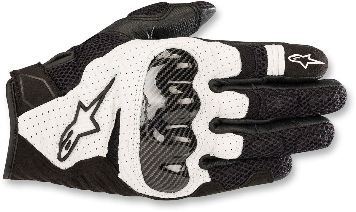 GLOVE SMX1 AIR V2 BLACK/WHT XL