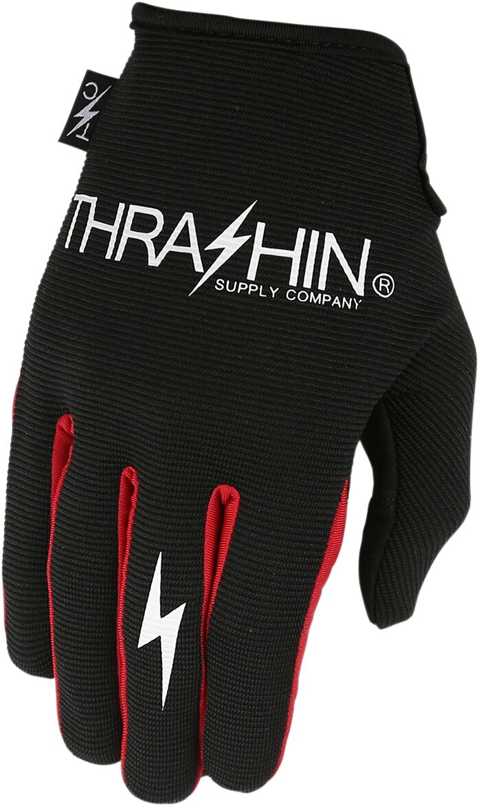 GLOVE STLTH BLK/RED MD