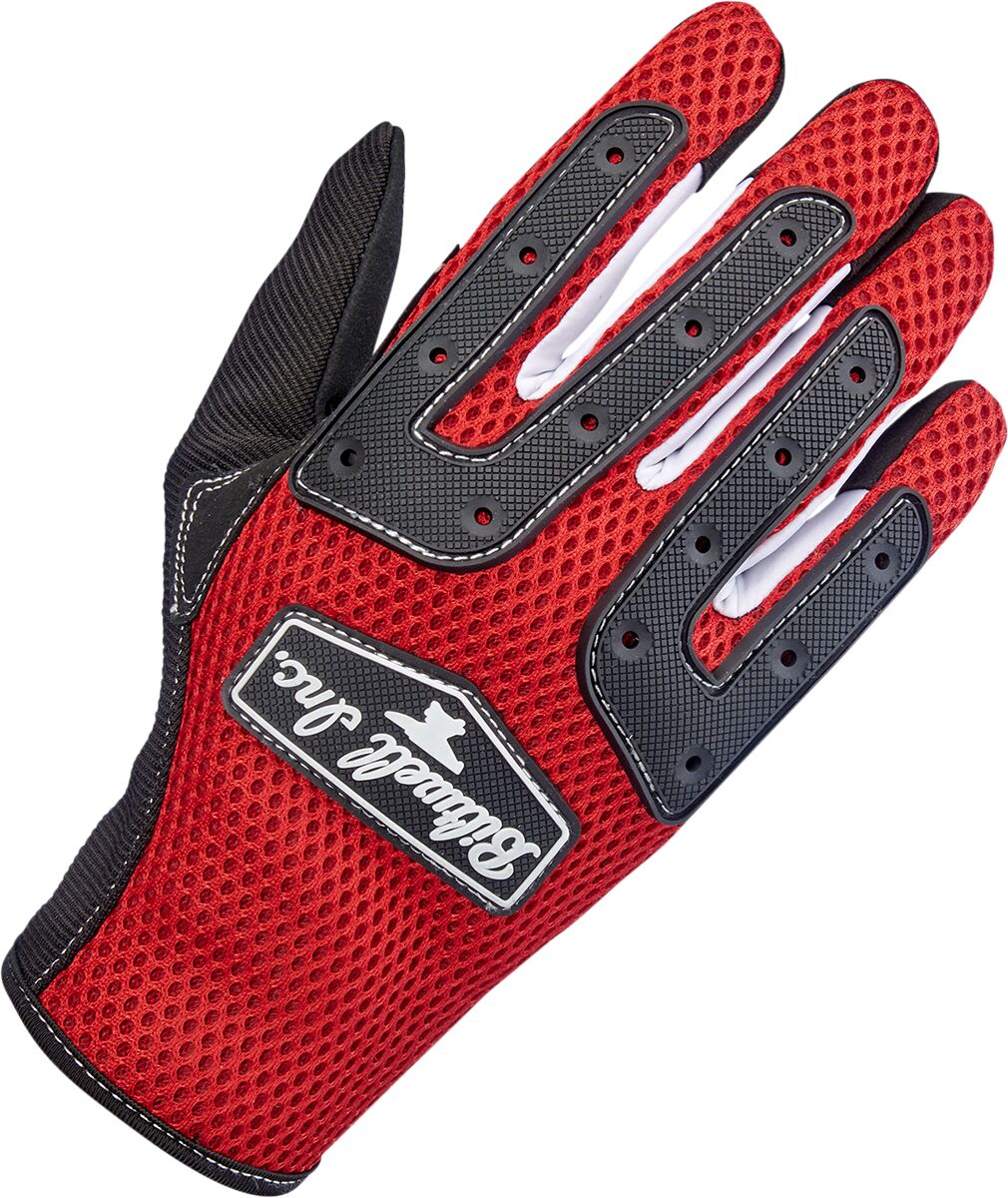 GLOVES ANZA RED/BLK MD
