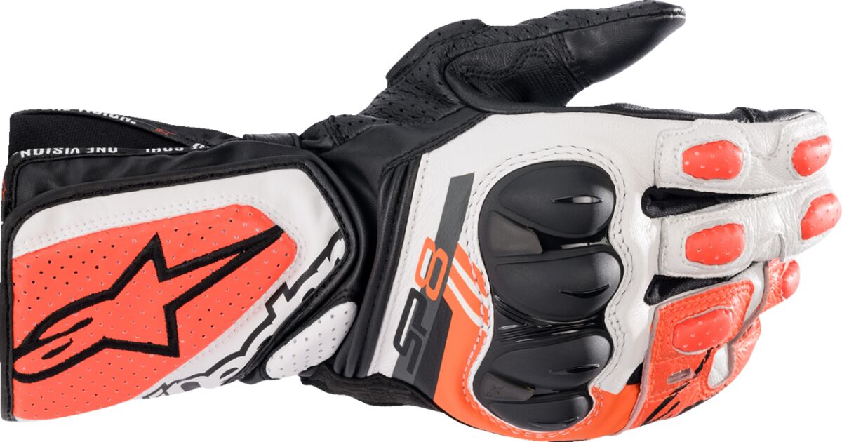 GLOVE SP-8 V3 BK/W/RD 4XL