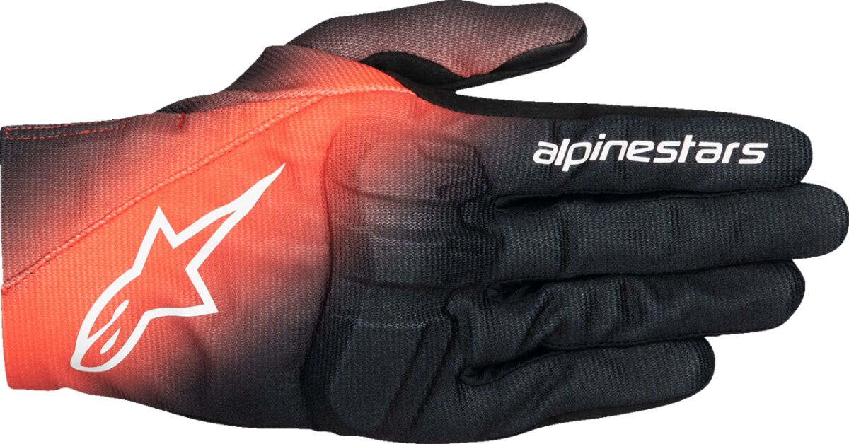 GLOVE REEF V2 BK/RD FLUO/WHT L