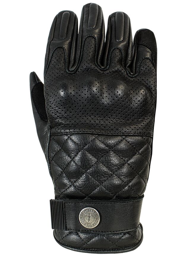 GLOVE TRACKER LEATHER BLACK XL