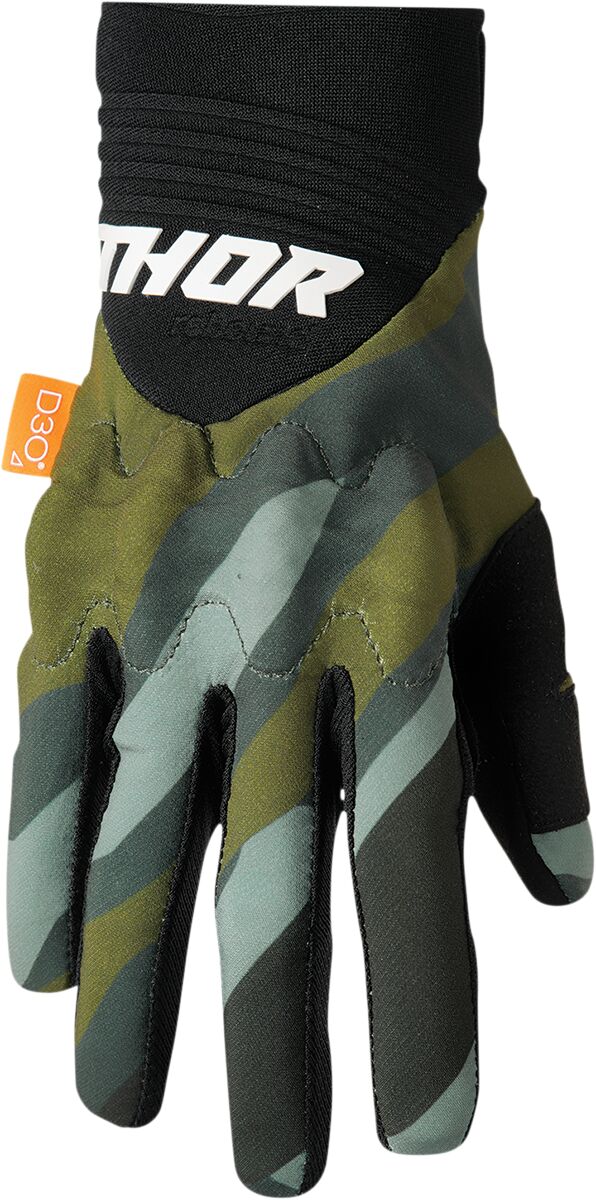GLOVE REBOUND CAMO/BK MD