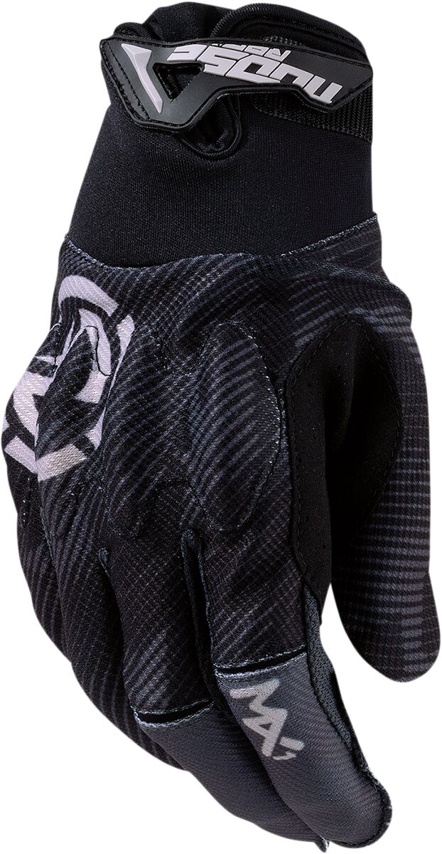 GLOVE MX1 GY/BK SM