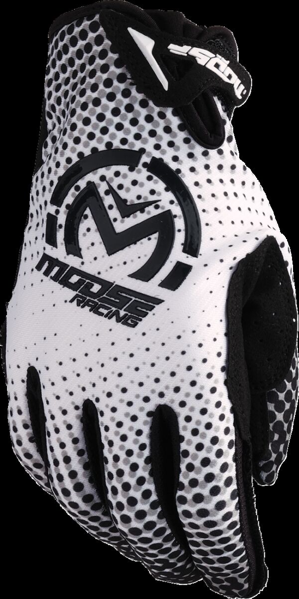 GLOVE SX1 WHITE/BLACK SM
