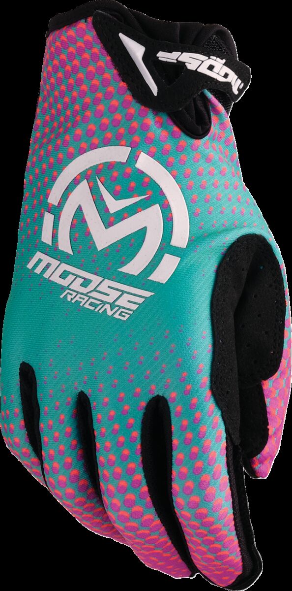 GLOVE SX1 PINK/PURPLE/TEAL SM