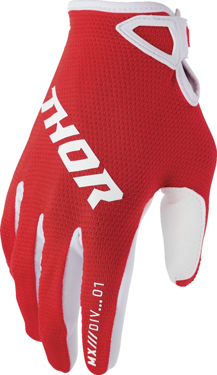 GLOVES RIDEMODE STATIC RED XS