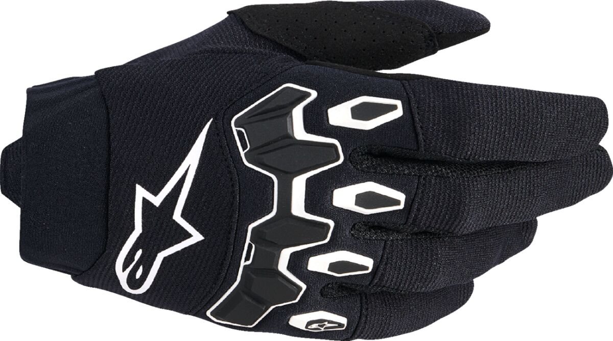 GLOVES FULL BORE V2 BLK/WHT 2X