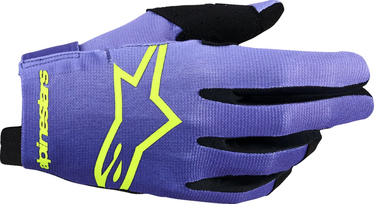 GLOVES RADAR PURPLE/YELLOW 2X