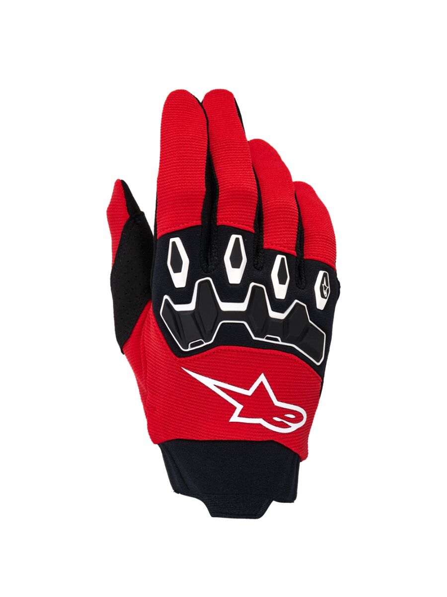 GLOVES FULL BORE V2 RED/BLACK