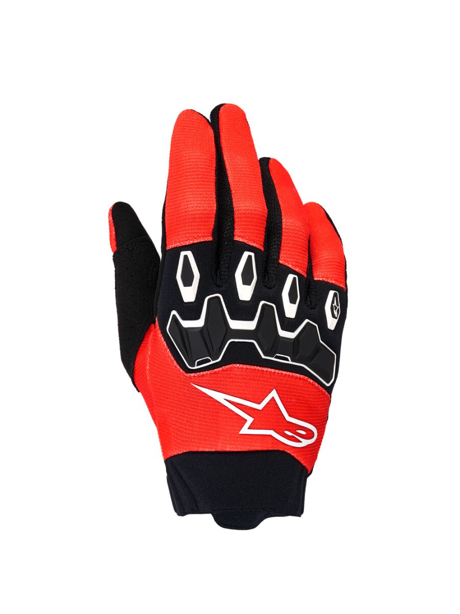 GLOVES FULL BORE V2 ORANGE/BLA
